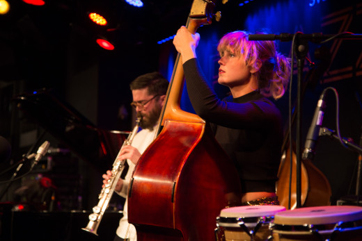 Jazzkatten 2015  Elsa Bergman och Festen Foto: Micke Grönberg/Sveriges Radio