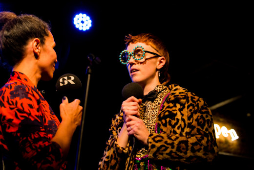 Jazzkatten 2016 Miriam Aida  Årets nykompling: Anna Lund foto: Martina Holmberg/Sveriges Radio