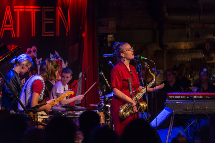 P2 Jazzkatten 2018  Live: Malin Wättring Programledare: Bo Sundström P2 Sveriges Radio Foto: Mattias Ahlm/Sveriges Radio