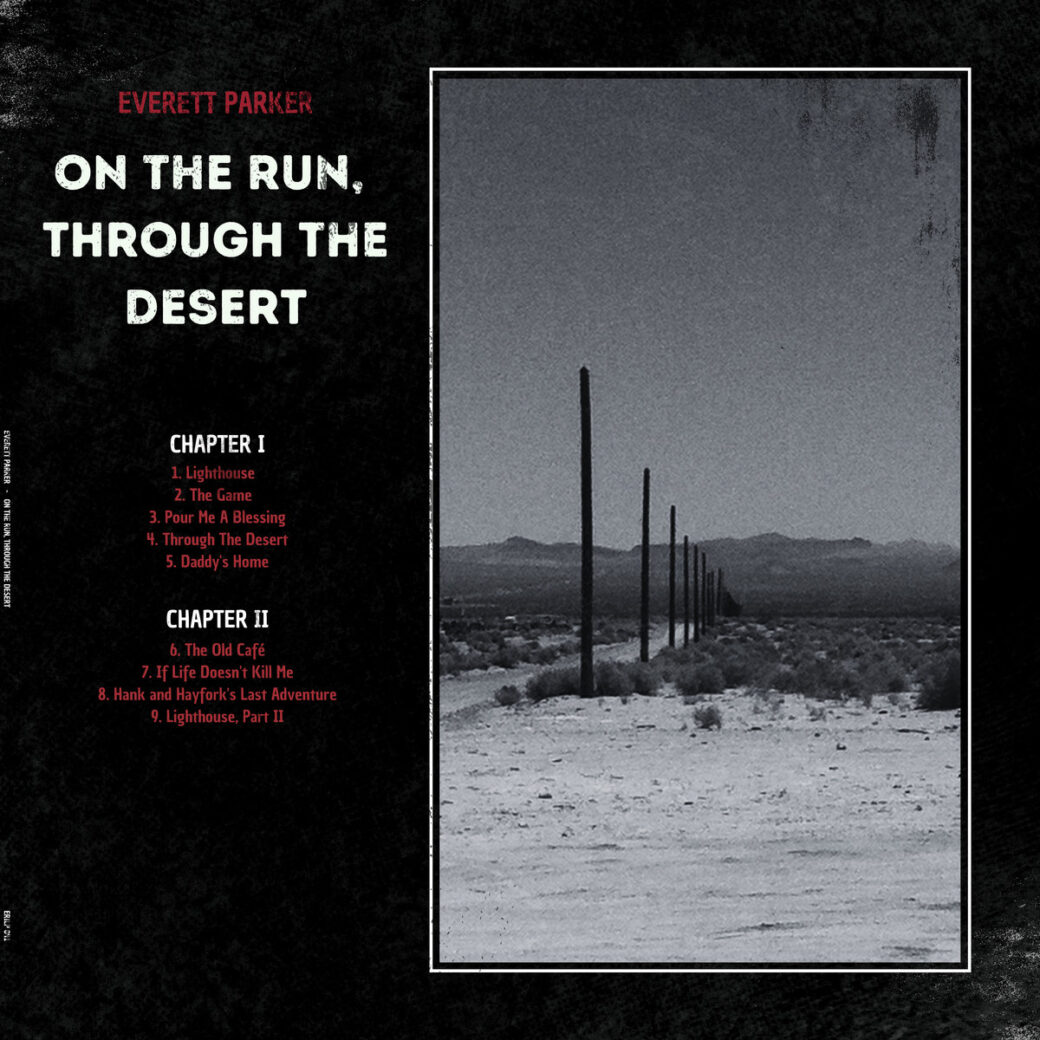 On the run, through the desert