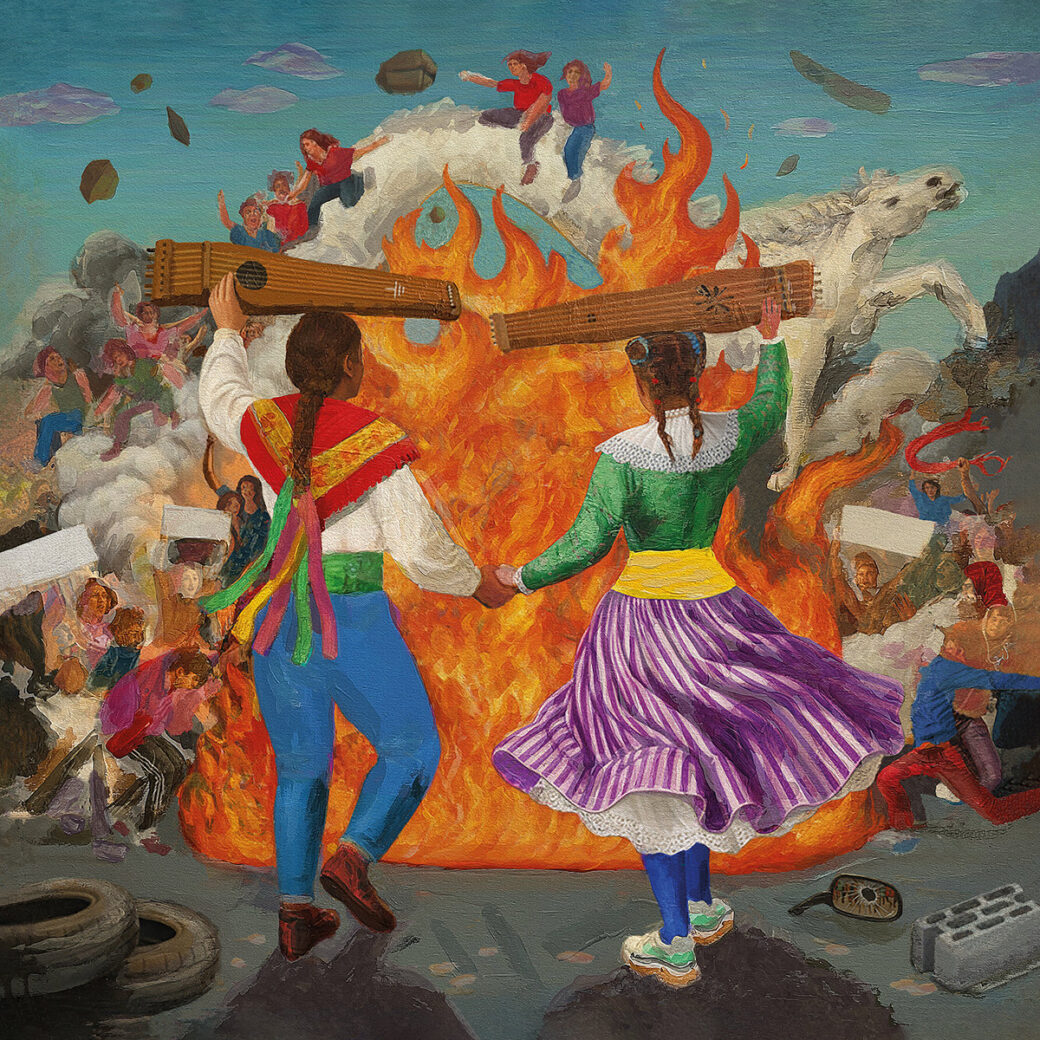 Flame folclòre